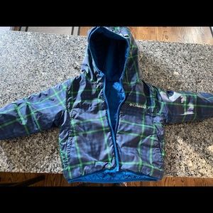 Boys 2T reversible Columbia jacket